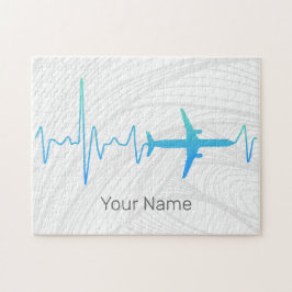 Quebra-cabeça Frequência de Vintage do Piloto de pulsação de pul