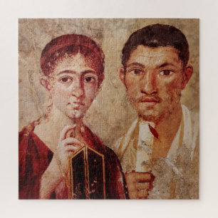 Quebra-cabeça Fresco de Baker Terrentius Neo e sua Esposa
