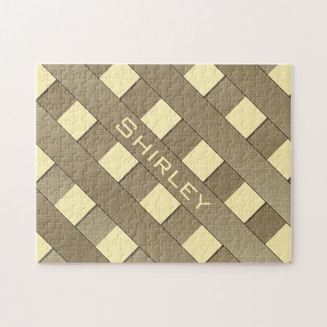 Quebra-cabeça Fronteira de lattice por Shirley Taylor (Horizontal)