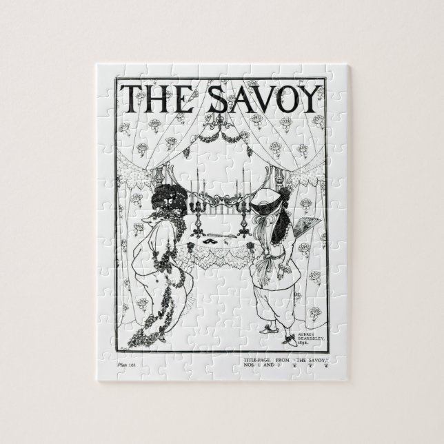 Quebra-cabeça Frontispício "de no. 1 e 2 do Savoy", 1896 (Vertical)