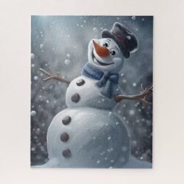 Quebra-cabeça Frosty, o boneco de neve