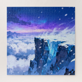 Quebra-cabeça Frozen Crystal Cliffs Jigsaw Puzzle