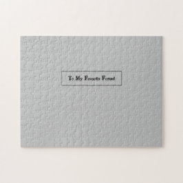 Quebra-cabeça Frustrando Meu Amigo Favorito