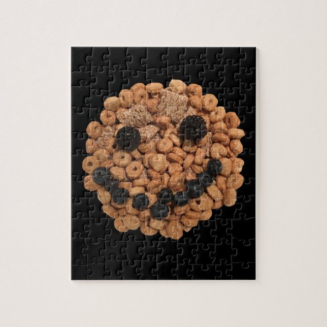 Quebra-cabeça Fruta Sorridente e Face Cereal (Vertical)