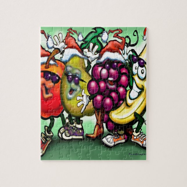 Quebra-cabeça Frutado Natal (Vertical)