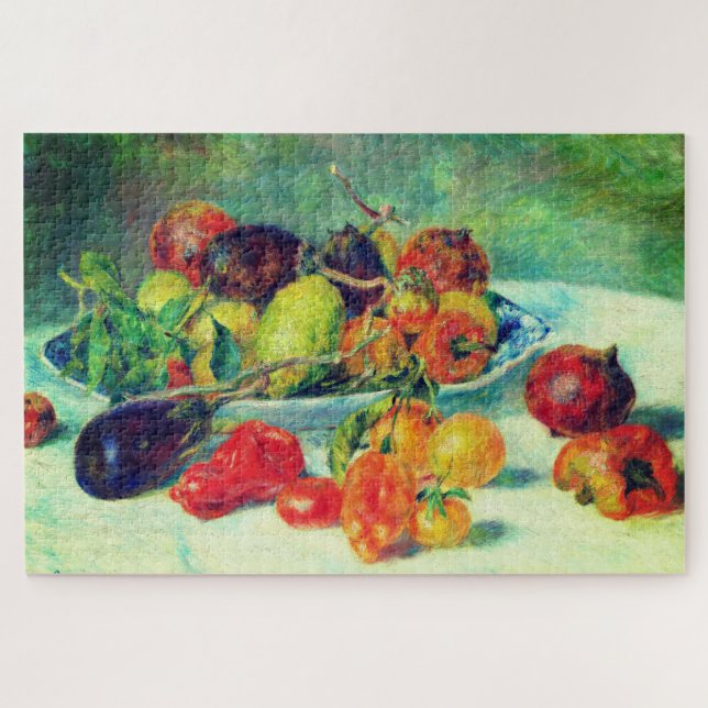 Quebra-cabeça Frutas de Midi (1881) por Pierre-Auguste Renoir (Horizontal)