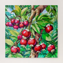 Frutas vermelhas brilhantes