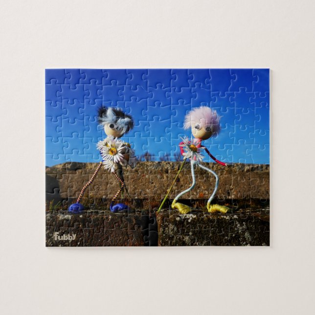 Quebra-cabeça Fubby's die elkaars valentijn zijn. (Horizontal)