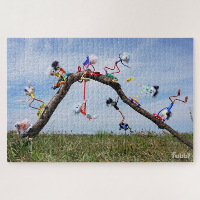 Quebra-cabeça Fubby's skating and performing stunts. (Horizontal)