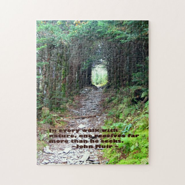 Quebra-cabeça Fuga da caverna do alume: Cada caminhada w/nature… (Vertical)