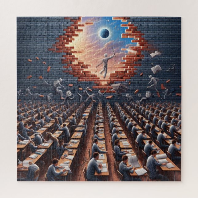 Quebra-cabeça Fuga da Matriz: Sala de Exame Surreal (Vertical)