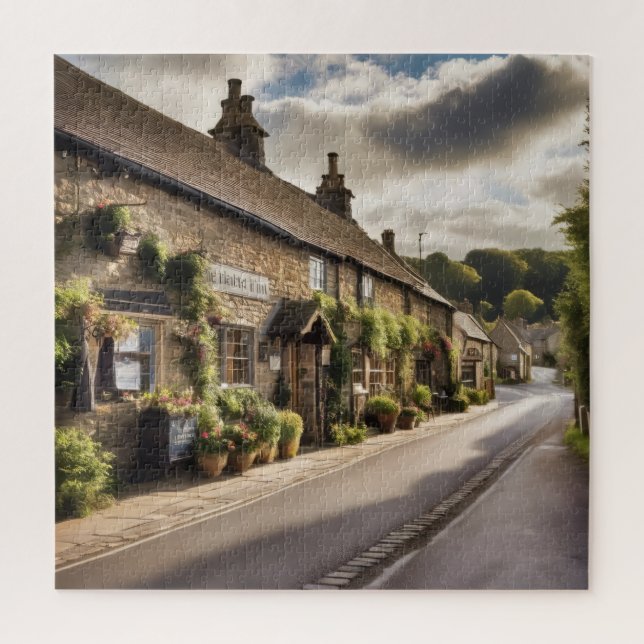 Quebra-cabeça Fuga de Vila Encantadora (Vertical)