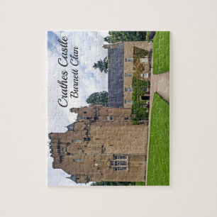 Quebra-cabeça Fun Crathes Castle Scottish Burnett Clan Landscape