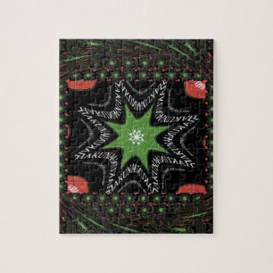 Quebra-cabeça Fundo das estrelas reluzentes