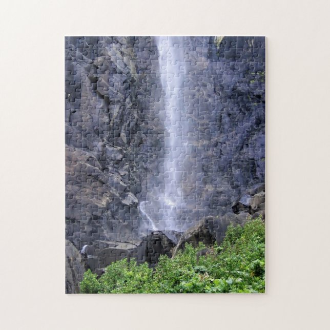 Quebra-cabeça Fundo de Bridalveil Falls, Yosemite, CA (Vertical)