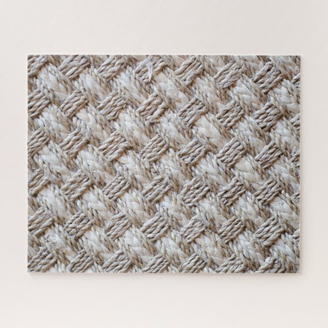 Quebra-cabeça Fundo de tecelagem de Rattan (Horizontal)