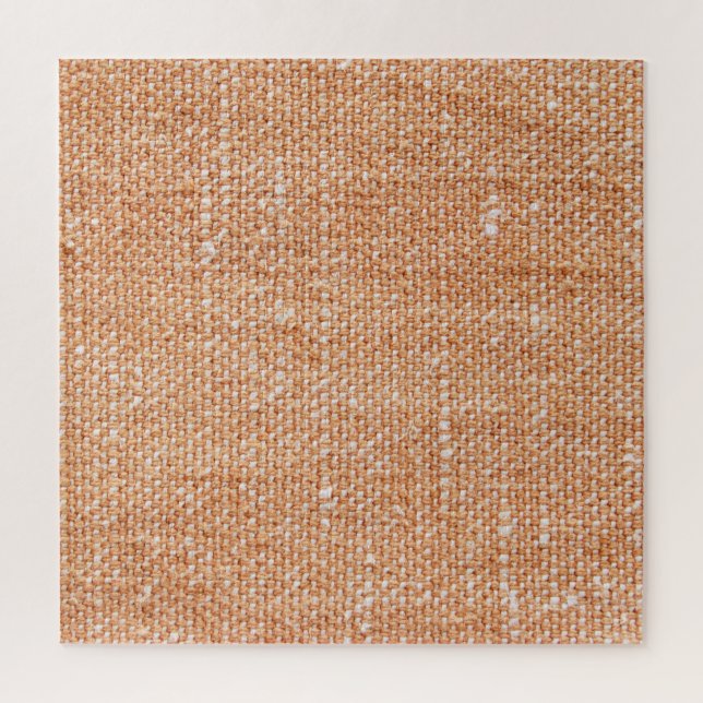 Quebra-cabeça Fundo de Textura de Canvas de Linen Castanho (Vertical)