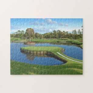 Quebra-cabeça Fundo do Curso de Golfe