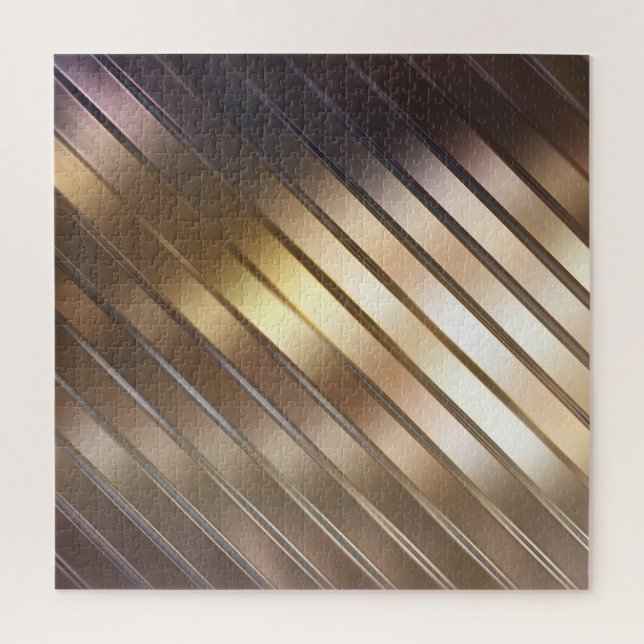 Quebra-cabeça Fundo ouro de abstrato de diagnóstico elegante. (Vertical)