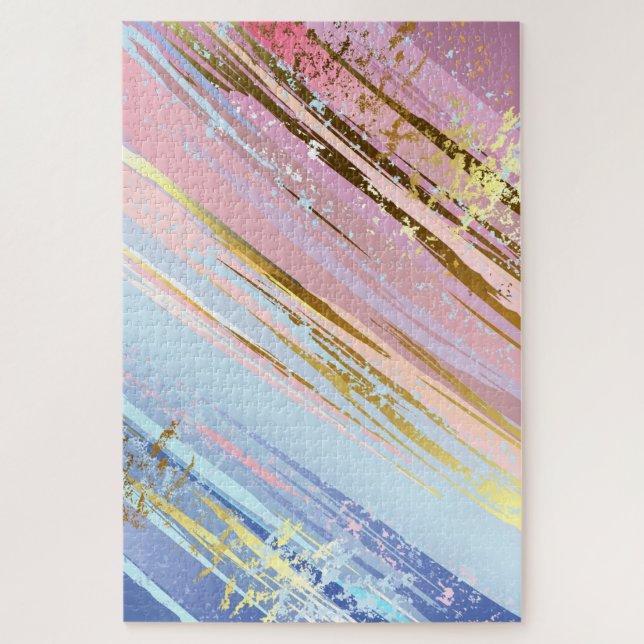 Quebra-cabeça Fundo Rosa Texturizado (Vertical)