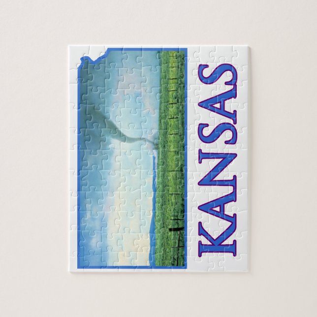 Quebra-cabeça Furacão de Kansas (Vertical)