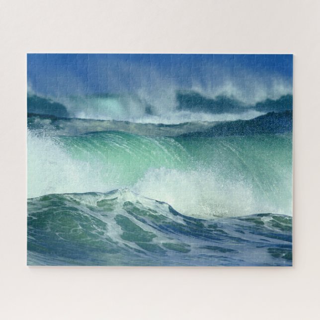 Quebra-cabeça FÚRIA DO OCEANO DE 16x20 POLEGADAS (Horizontal)