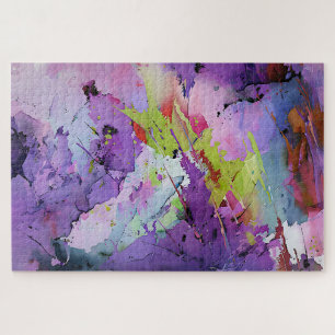 Quebra-cabeça "Fusão de matizes" Arte Abstrato Contemporânea
