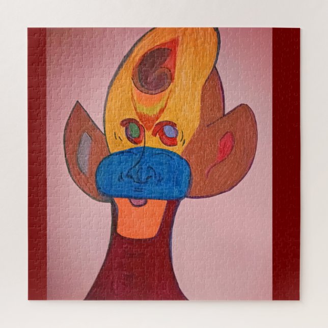 Quebra-cabeça Futuristic Animal Art Jigsaw Puzzle (Vertical)