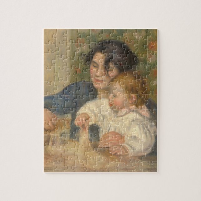 Quebra-cabeça Gabrielle e Jean (por Pierre-Auguste Renoir) (Vertical)