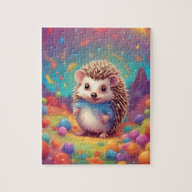 Quebra-cabeça Gado-de-gato-do-mato-doce (Vertical)