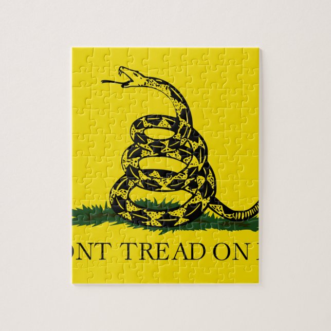 Quebra-cabeça Gadsden Flag - Não me pise (Vertical)