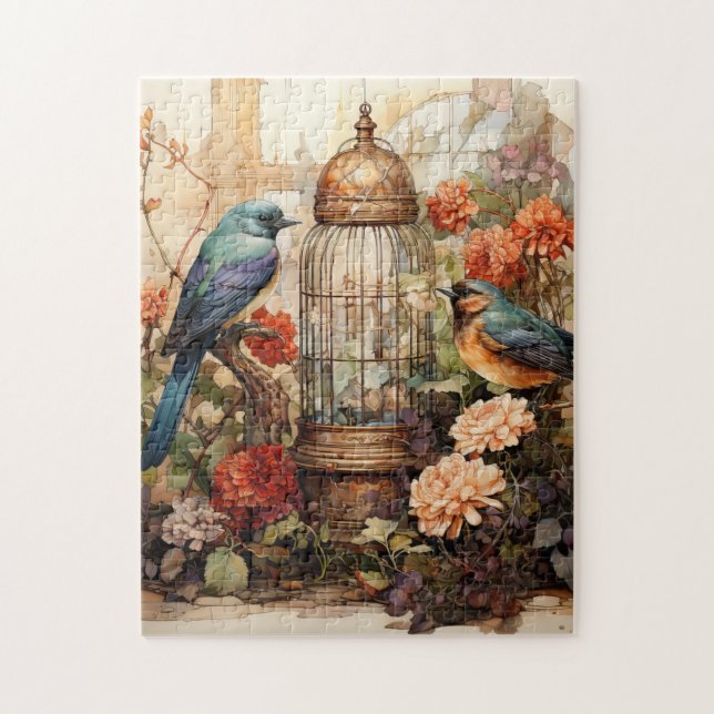 Quebra-cabeça Gaiola-de-galinha (Vertical)