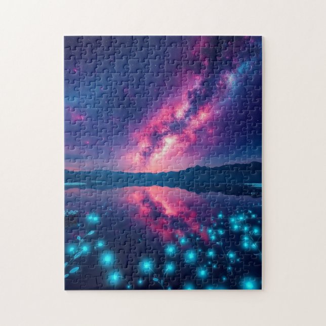 Quebra-cabeça Galaxy art – perfect gift  (Vertical)