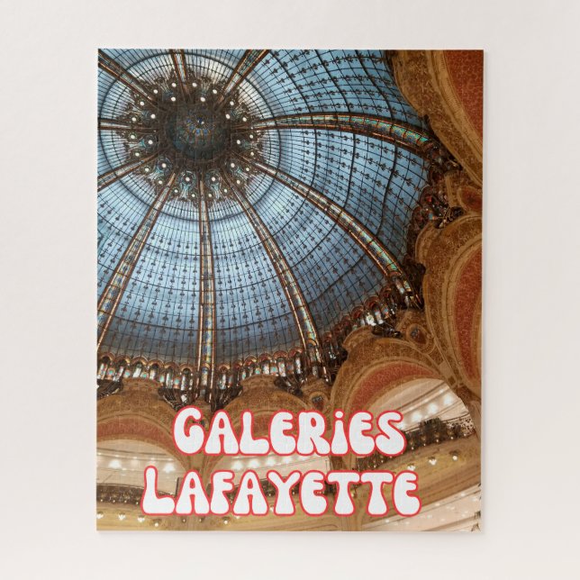 Quebra-cabeça Galeries Lafayette, Paris (Vertical)