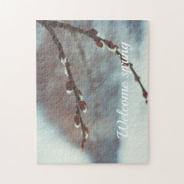 Quebra-cabeça Galhos salgueiros espinhosos com coletores no fina