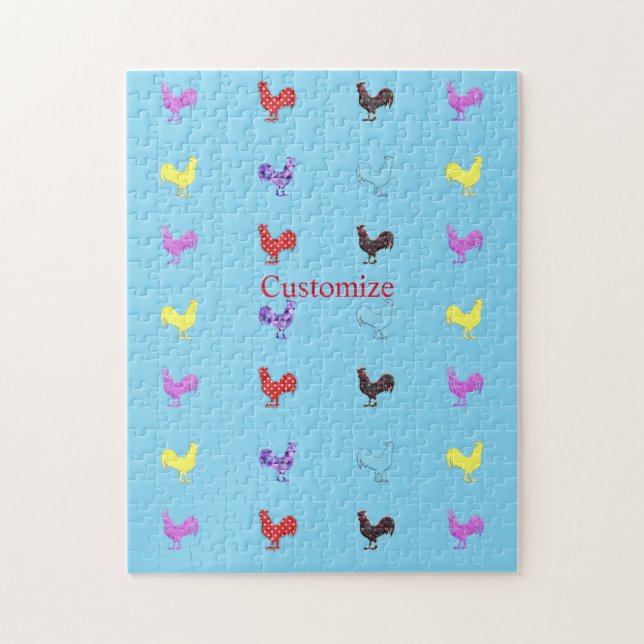 Quebra-cabeça Galinha Hens Thunder_Cove (Vertical)