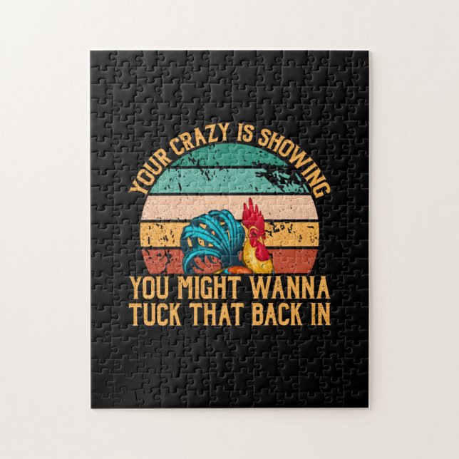 Quebra-cabeça Galinha Lover | Você Pode Querer Tuck (Vertical)