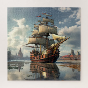 Quebra-cabeça Galleon Ship
