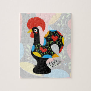 Quebra-cabeça Galo famoso de Barcelos Nr 09