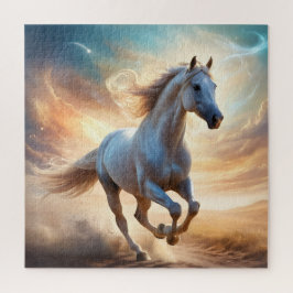 Quebra-cabeça Galop Celestial - O Cavalo dos Sonhos em Voo