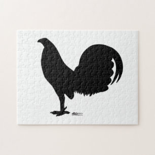 Quebra-cabeça Gamecock Rooster Silhouette