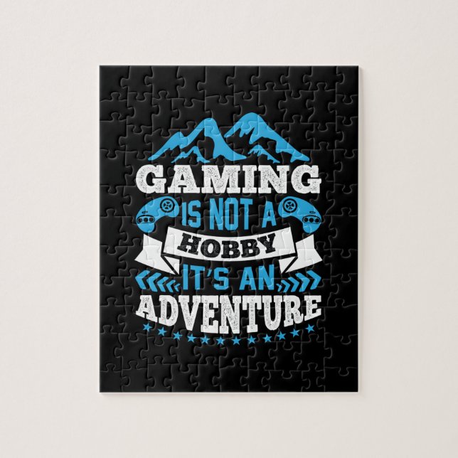 Quebra-cabeça Gamer Gift Gaming Não É Um Hobby (Vertical)