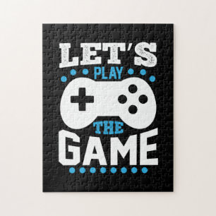 Quebra-cabeça Gamer Gift Permite Jogar O Jogo