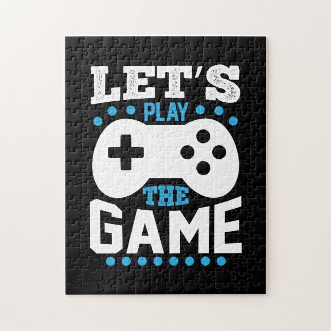 Quebra-cabeça Gamer Gift Permite Jogar O Jogo (Vertical)