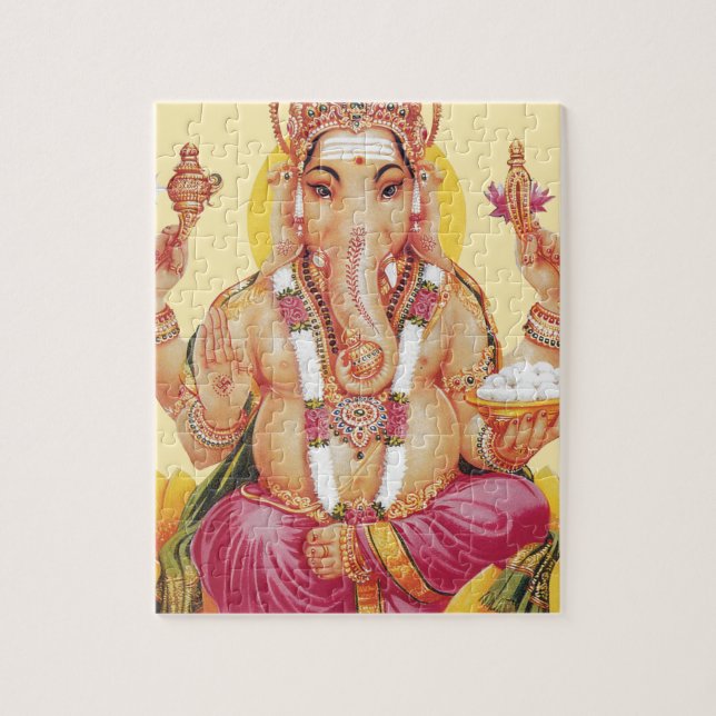 Quebra-cabeça Ganesh (Vertical)