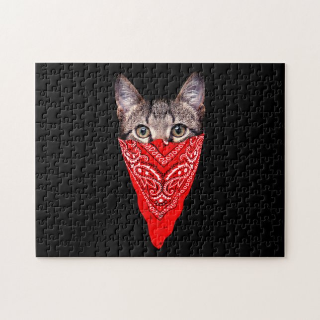 Quebra-cabeça Gangster cat (Horizontal)