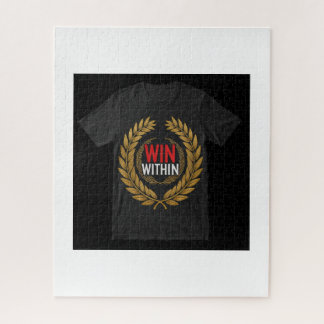 Quebra-cabeça Ganhe Dentro." "