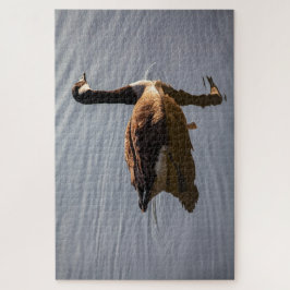 Quebra-cabeça Ganso canadense no lago