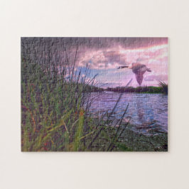 Quebra-cabeça Gansos canadenses