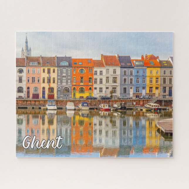 Quebra-cabeça Gante, Bélgica (Horizontal)